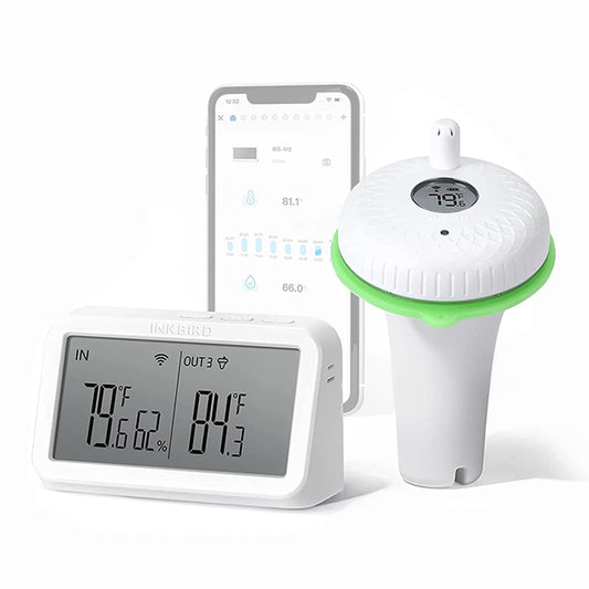Inkbird Wireless Pool Thermometer Set IBS-P02R with WIFI Gateway IBS-M2