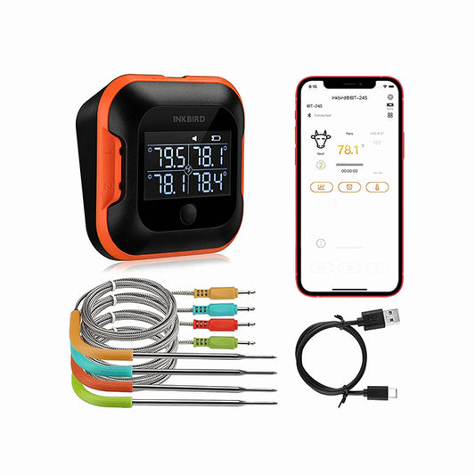 Inkbird Bluetooth BBQ Thermometer IBT-24S