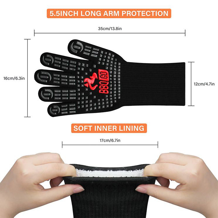 Inkbird Extreme Heat Resistant BBQ Gloves