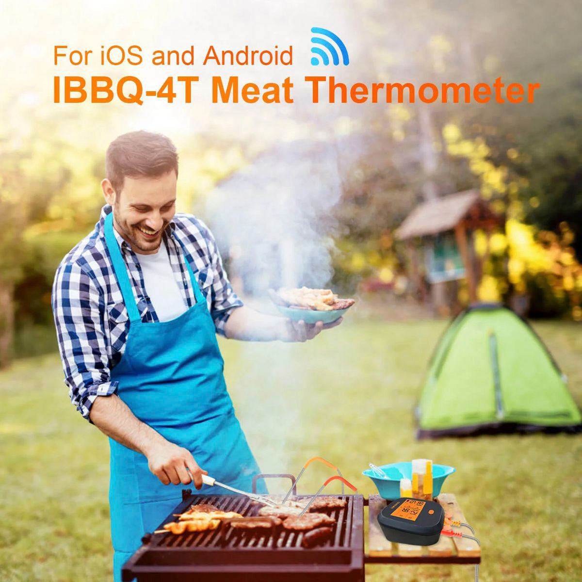 Inkbird IBBQ-4T Wifi BBQ Thermometer